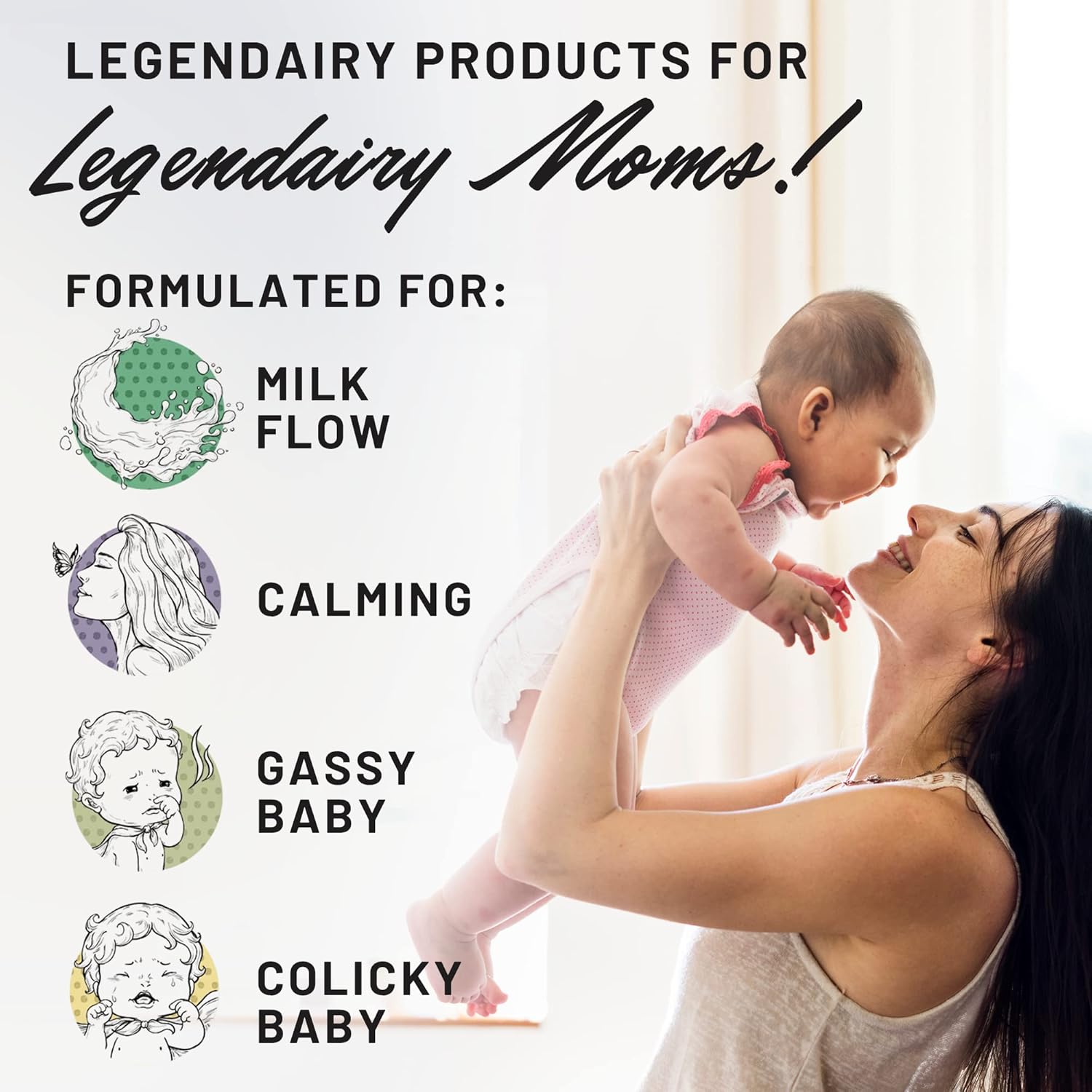 Legendairy Milk Sunflower Lecithin + Lechita Breastfeeding Supplement X860