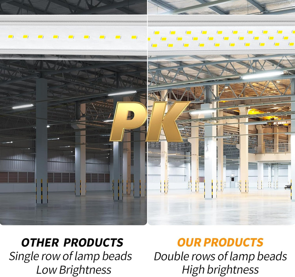 8ft T8 LED Bulbs 72W 9000lm 5000K Single Pin Tube Light (10Pack) Y2874