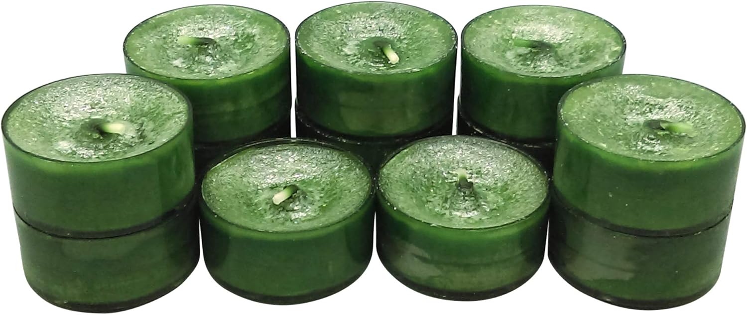 Balsam & Cedar Tea Light Candles - Yankee Candle (Pack of 12)