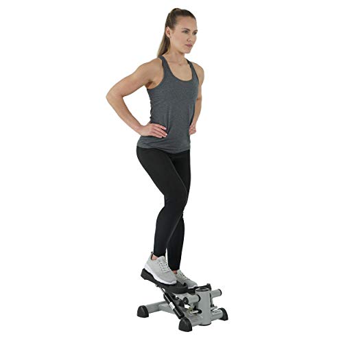 Mini Stepper for Home Exercise with Resistance Bands and LCD Monitor V829113