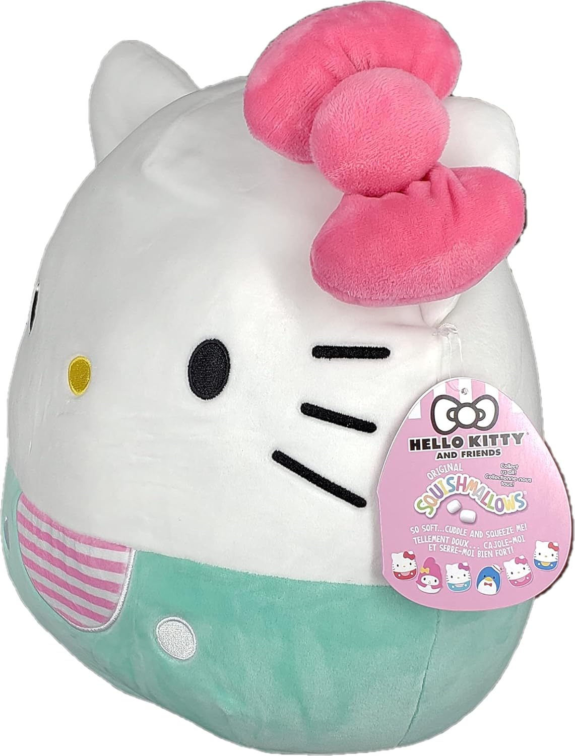 SQUISHMALLOW KellyToys Sanrio Hello Kitty and Friends Squad 12 Inch Classic Teal Plush Toy Z41537