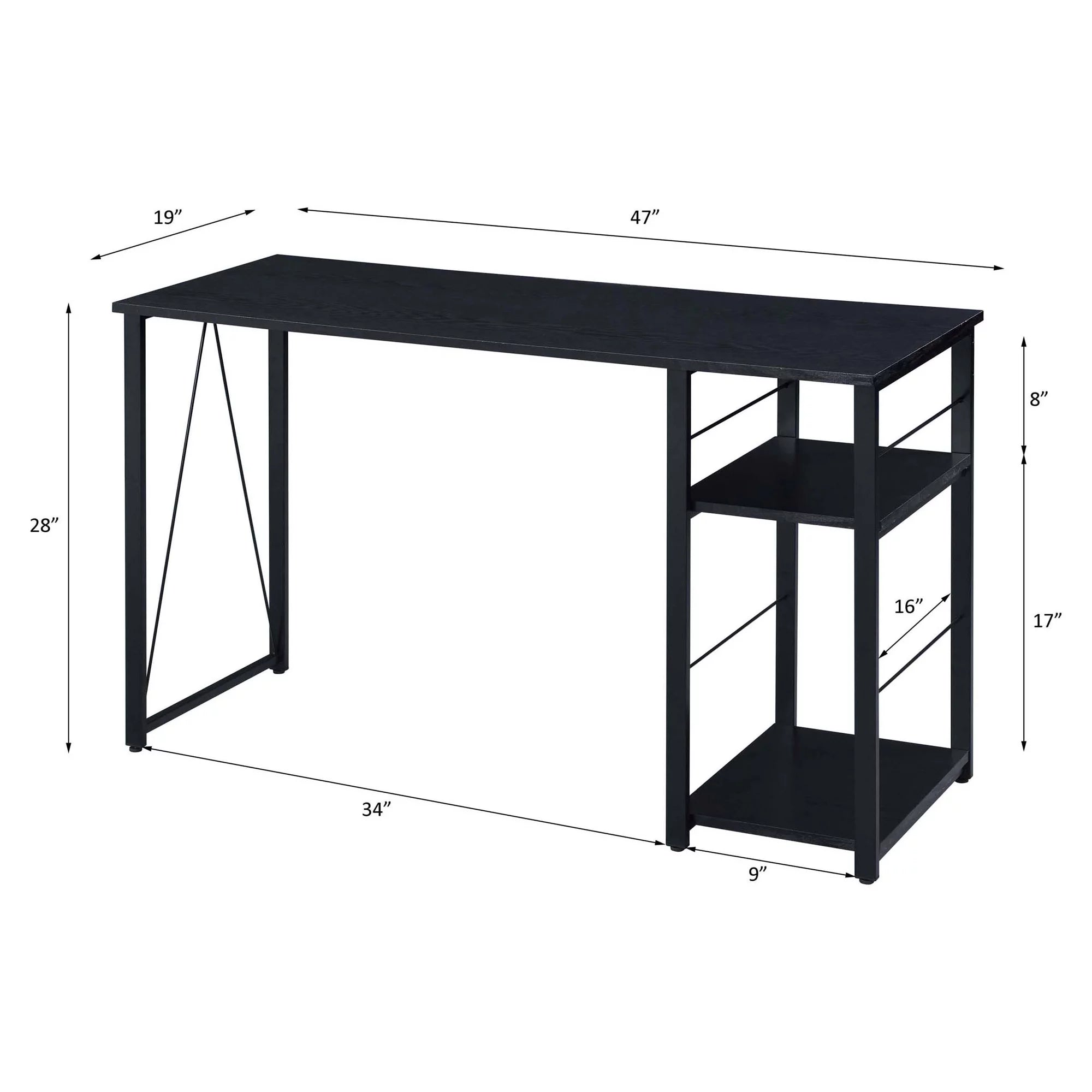 ACME Vadna Writing Desk Black N30947