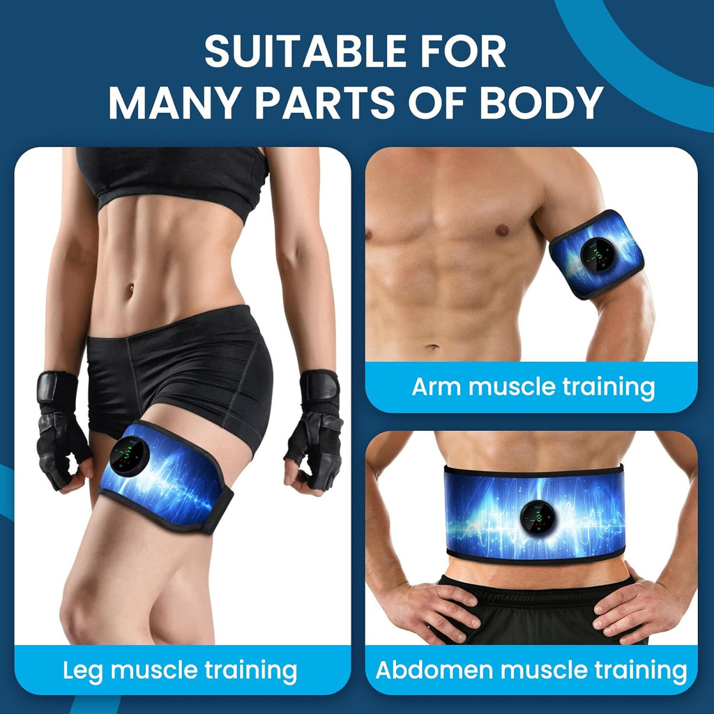 ABS Stimulator Muscle Toner Fitness Training Equipment B2844