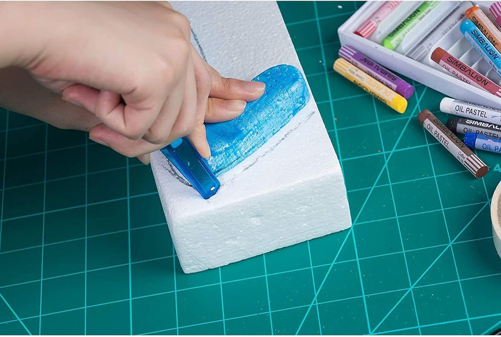 Juvale 6 Pack Foam Blocks for Crafts - 12x4x2 inch Polystyrene Brick Rectangles V9931