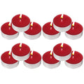 Tea Lights Candles - 12 Pack Brown Tealights Candle Scented Cinnamon Small Candle for Home, Holiday, Wedding & Party,Dinner Table, Halloween Christmas and Holiday (Brown Cinnamon)