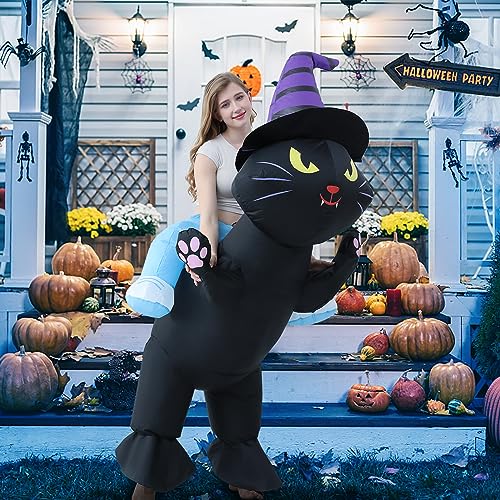 Inflatable Alien Halloween Costume for Adults Kids Couple V2576