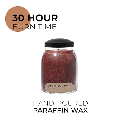 A Cheerful Giver Cinnamon Twist 34oz Papa Scented Candle Jar with Lid V7281