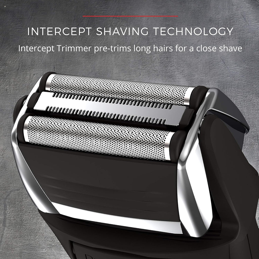 Remington Men's Ultimate Shave Bundle Electric Foil Razor with Replacement Screens & Cutters L369986