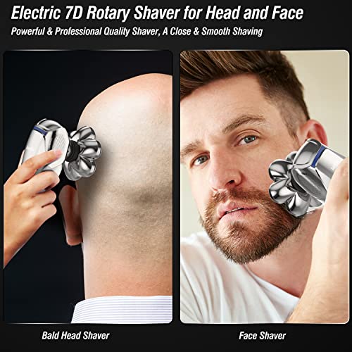Head Shaver for Bald Men, Electric Razor Wet & Dry Waterproof, Cordless Type-C A43112