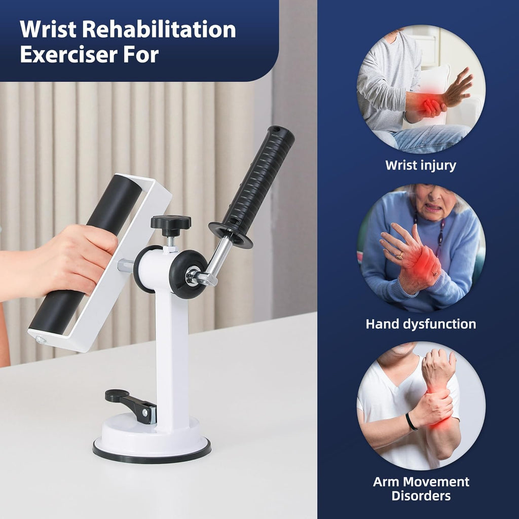 Wrist Rehabilitation Trainer, Adjustable Resistance Hand and Forearm Exerciser G332816