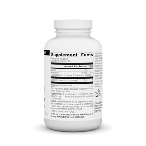 Source Naturals Magtein Magnesium L-Threonate 667mg, 90 Capsules Z863