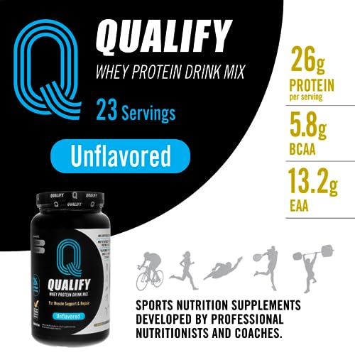 Whey Protein Powder Drink Mix, Wild Strawberry, Gluten Free, 25g Protein, 1.65lb D7688