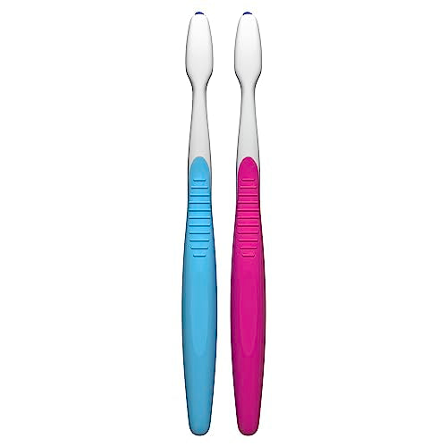 Oral-B CrossAction Deep Reach Manual Toothbrush Soft 2 Count R2825