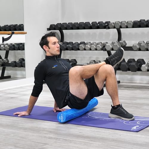 OPTP PRO-Roller Foam Roller 36" x 4" Soft Density for Physical Therapy, Pilates, Yoga, and Muscle Recovery I400