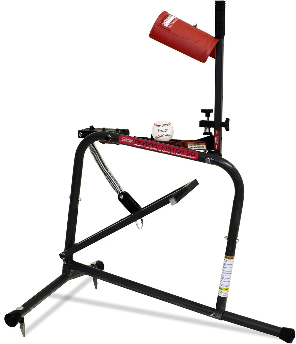 Heater SPORTS Perfect Pitch 50 MPH Baseball & Softball Pitching Machine PP149 O4347