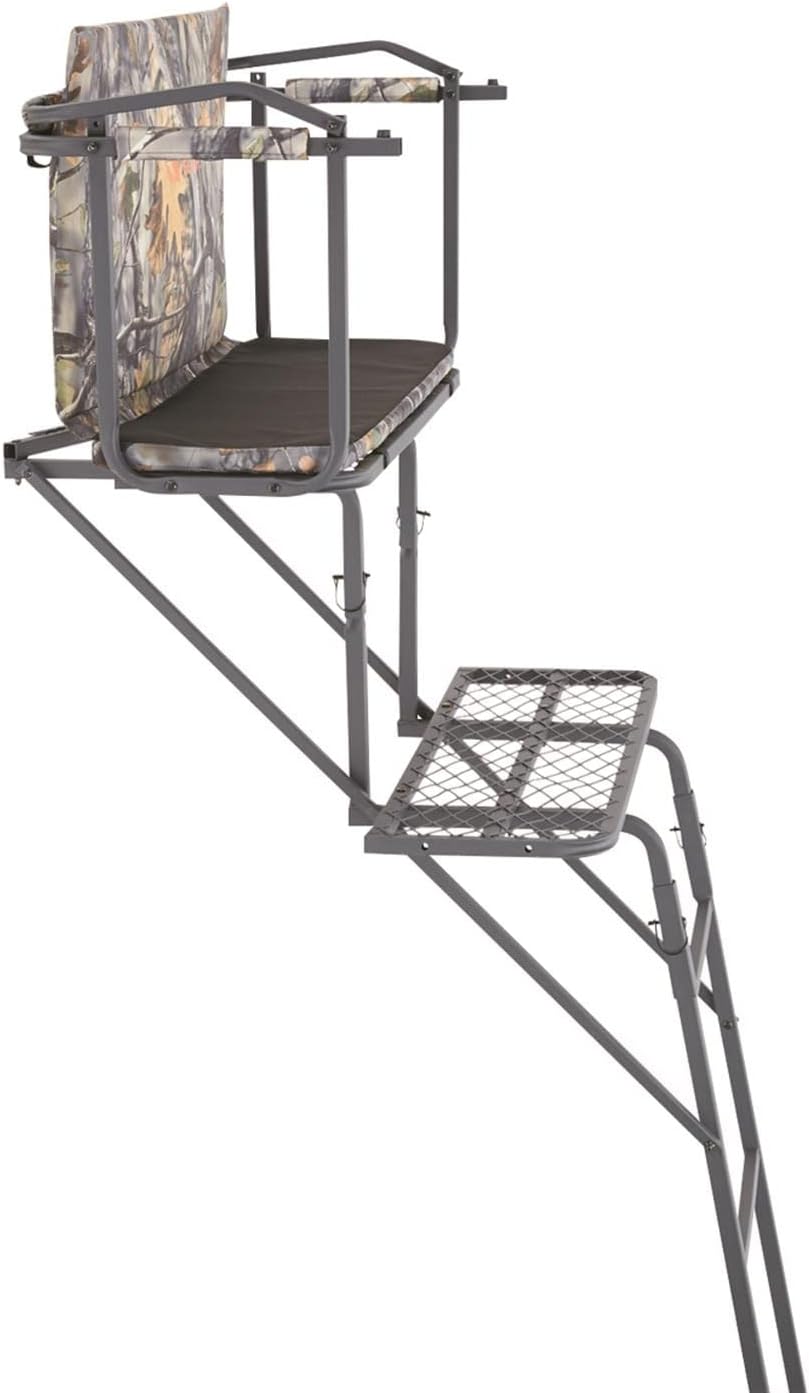Guide Gear 16.5' 2-Man Ladder Tree Stand for Hunting Z216353