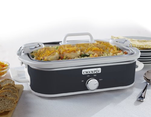 Crock-Pot 3.5 Quart Casserole Slow Cooker and 7 Quart Oval Slow Cooker D974