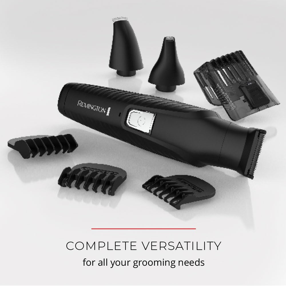 Remington All-in-One Groomer 10 Pcs. Grooming Kit with 16 Settings, 70 Min Runtime O73447