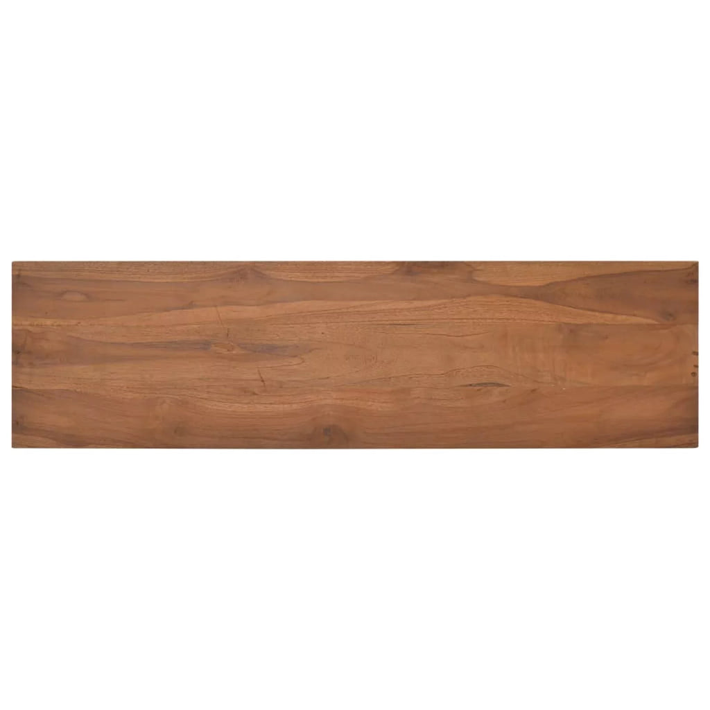 Walmeck TV Cabinet Solid Teak Wood V543024