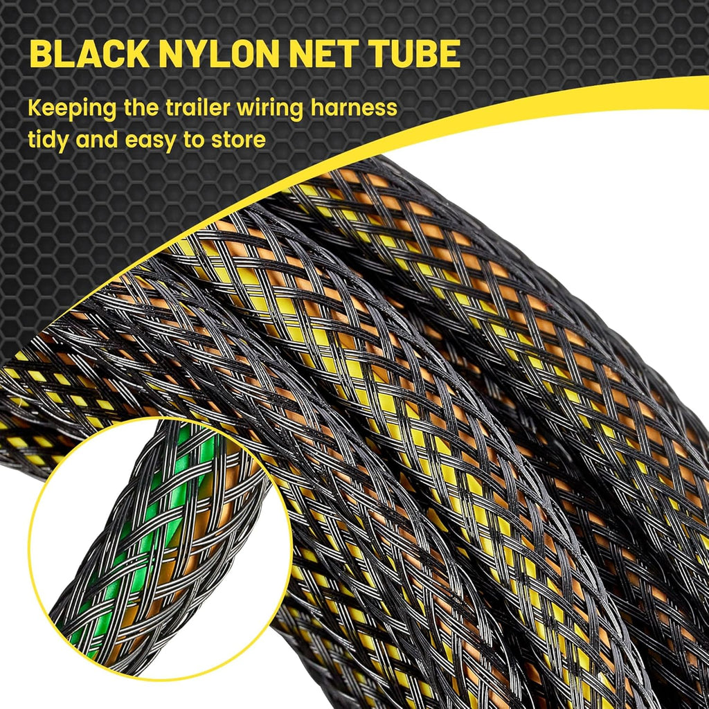 Oyviny 4 Pin 5 Wire Trailer Wiring Harness 22FT for Taillights S29494