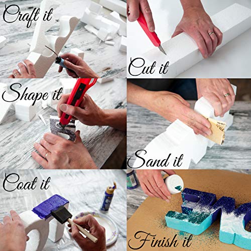 Silverlake Craft Foam Block 12x12x1.5 EPS Polystyrene 3 Pack I2684