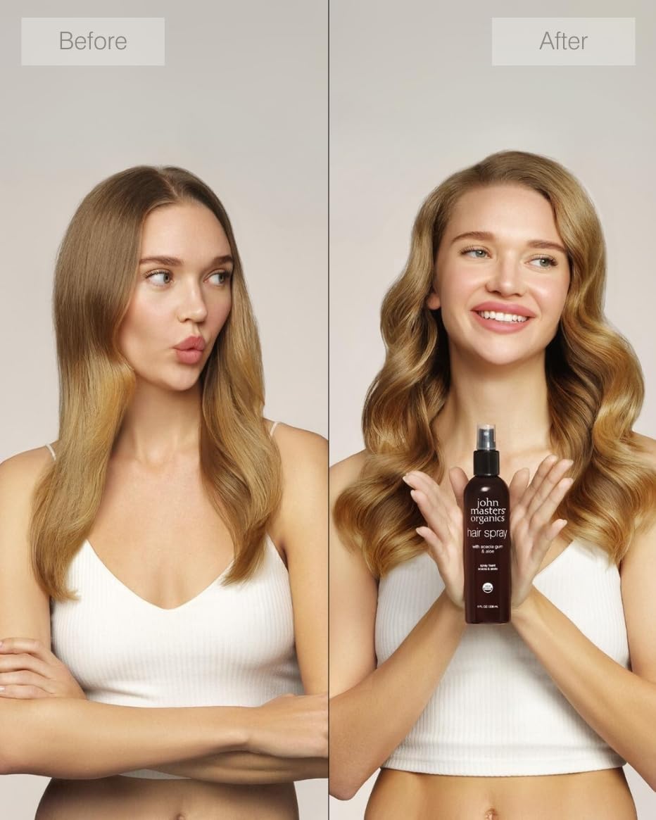 John Masters Organics Hair Spray with USDA Organic Ingredients C7451