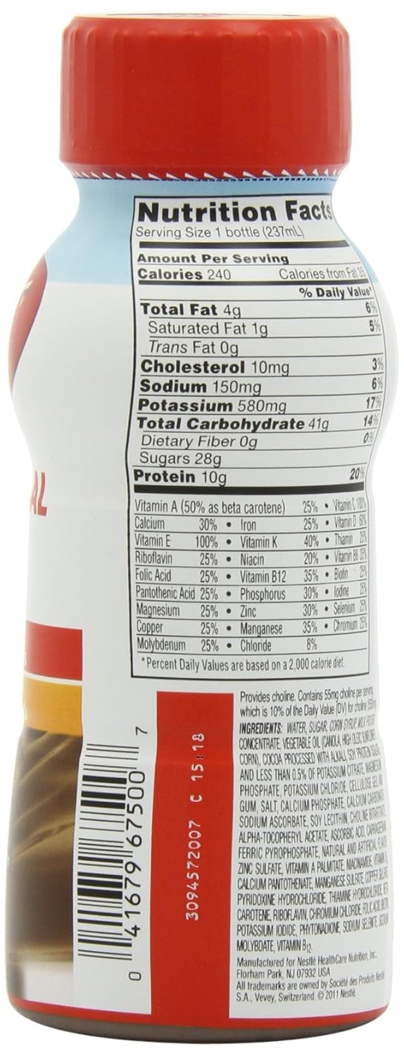 Boost Complete Nutritional Drink, Rich Chocolate, 12 Count C3360