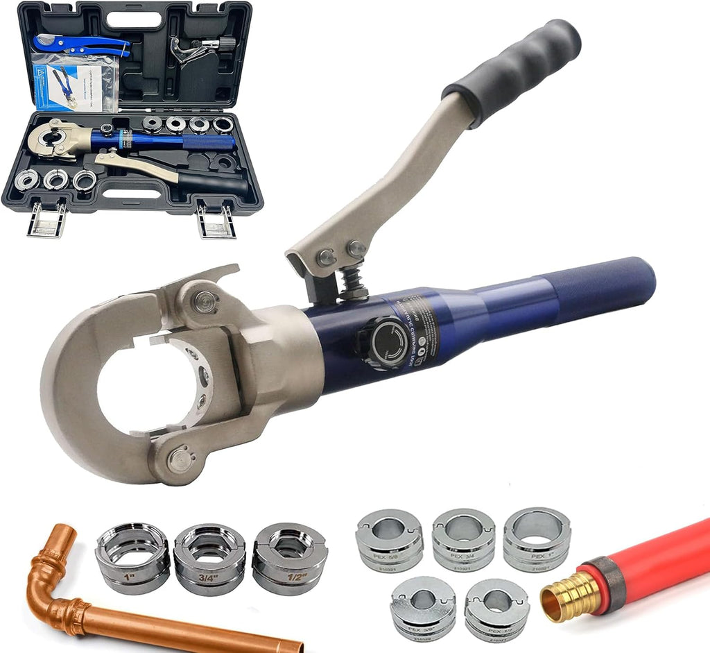 Propress Tool Copper Press Tool Pipe Crimping Tool for Viega ProPress Copper Fittings and PEX Pipe Copper Ring (IG-1632E)