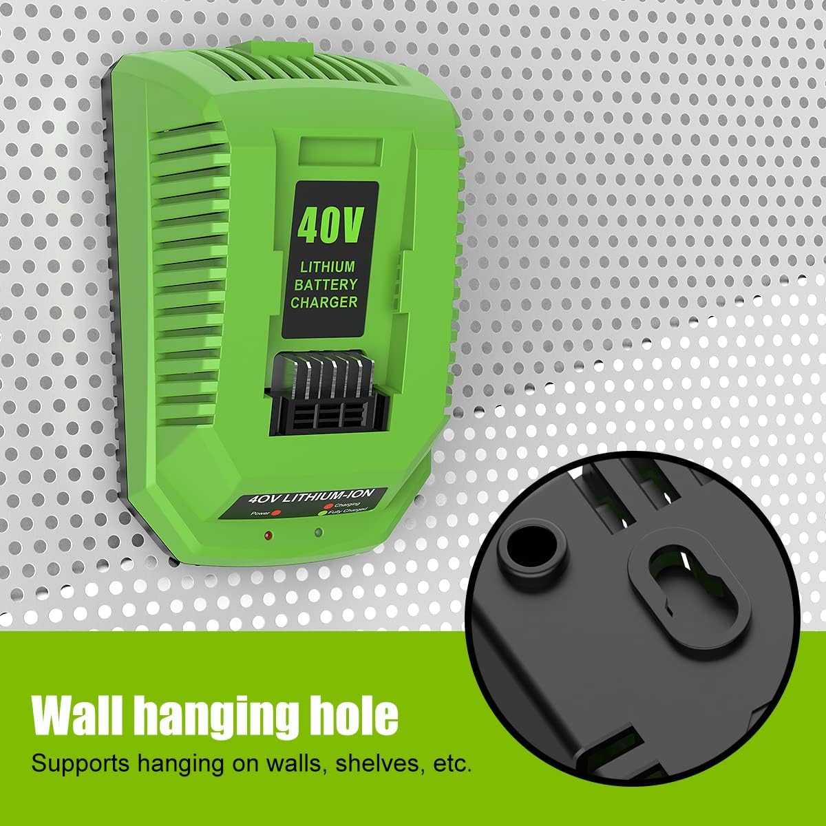 Greenworks 40V 6.5Ah Battery Replacement for 29462 29472 29482 L593687