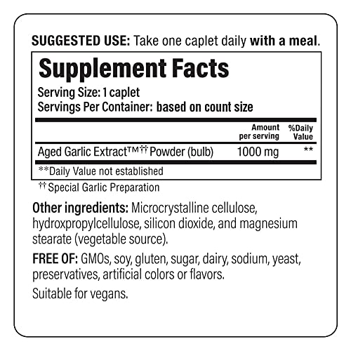 Kyolic Aged Garlic Extract Formula 250, 60 Vegan Capsules T207819