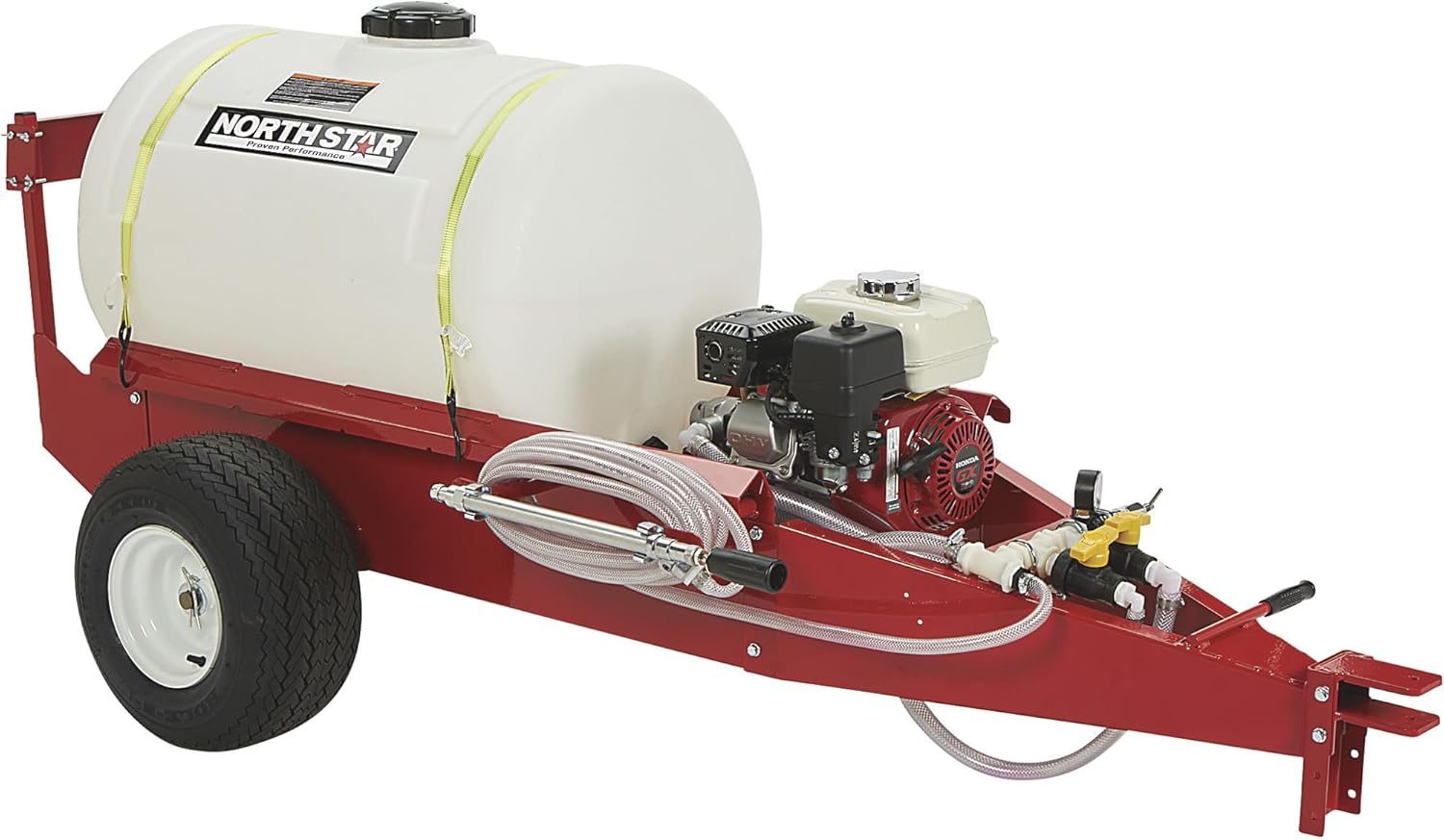 NorthStar Tow-Behind Trailer Sprayer, 55-Gallon, 7 GPM, 160cc Honda GX160 Engine, Model# 2827272