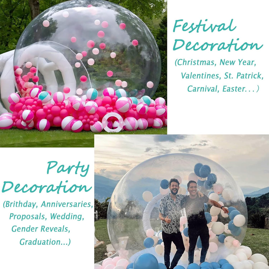 10FT Inflatable Bubble Tent with Blower, Clear Dome for Events X229