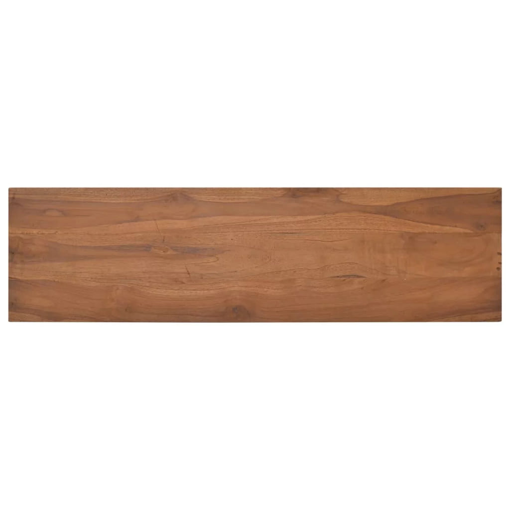 Walmeck TV Cabinet Solid Teak Wood V543024