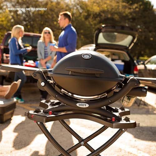Weber Q1200 Liquid Propane Grill, Green R42791