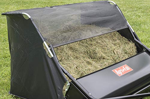 Agri-Fab 52" Lawn Sweeper & 48-Inch Tow Plug Aerator, Black/Orange G417344