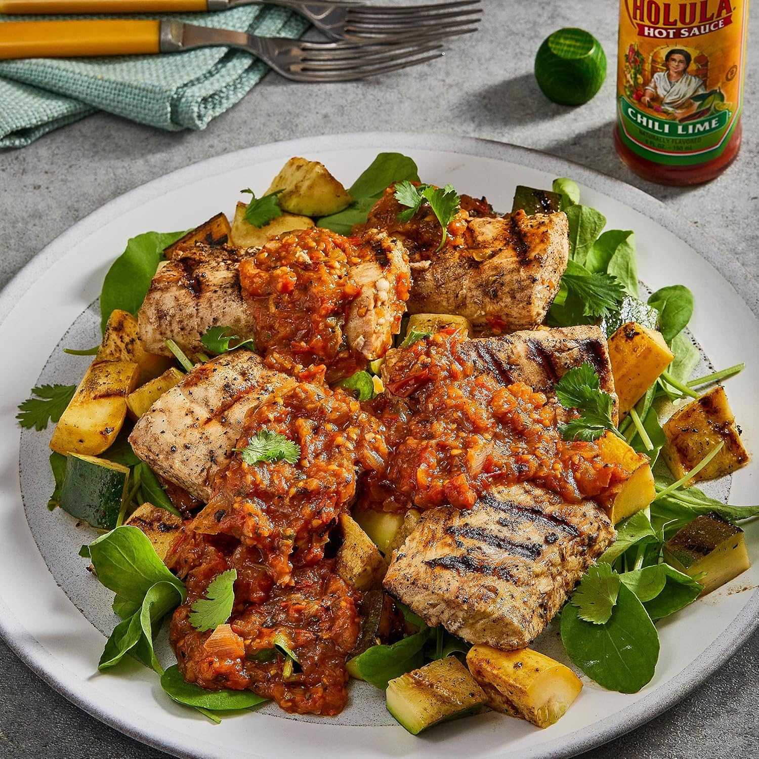 Cholula Chili Lime Hot Sauce, 5 fl oz (Pack of 12) H6368