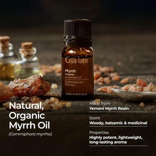 Organic Frankincense Essential Oil for Skin & Diffuser, 0.34 fl oz I9726