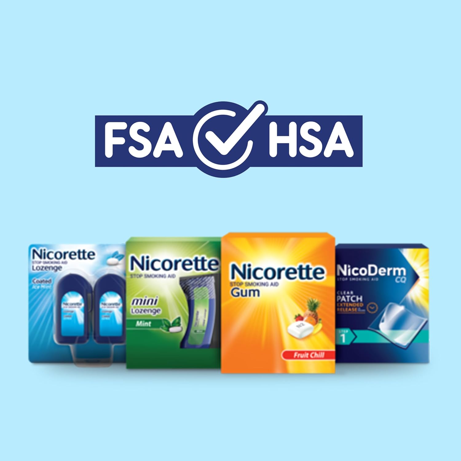 Nicorette Nicotine Mint Lozenges 2 mg, 144 ct S417736