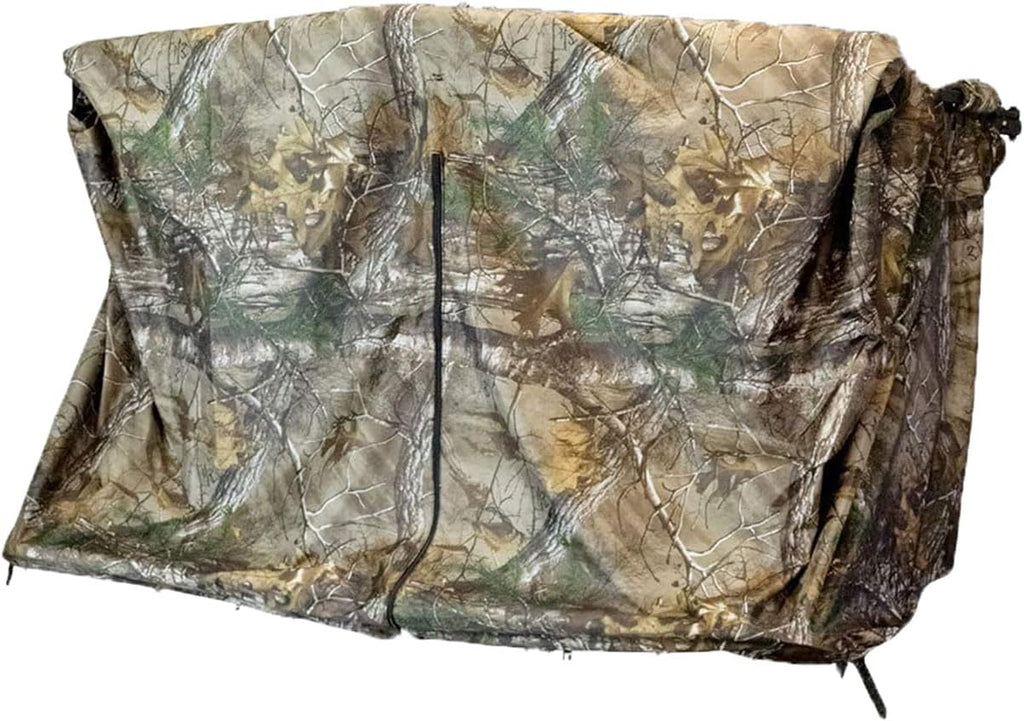 Hawk 2 Man Ladder Tree Stand Blind for Denali and Sasquatch Ladders, Realtree Camo (2 Pack) J6198