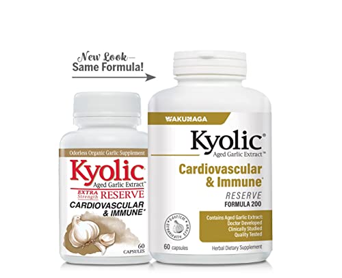 Kyolic Aged Garlic Extract Formula 200, 120 Capsules Y817041