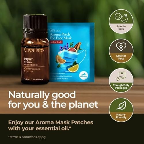 Organic Frankincense Essential Oil for Skin & Diffuser, 0.34 fl oz I9726