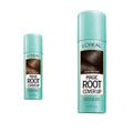 L'Oreal Paris Magic Root Cover Up Gray Concealer Spray Light Brown 2 oz. and Dark Brown 2 oz. Bundle