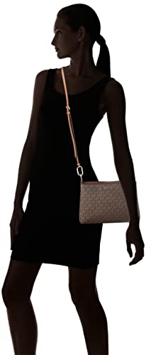 Michael Kors Trisha Leather Medium Triple Compartment Crossbody K94361