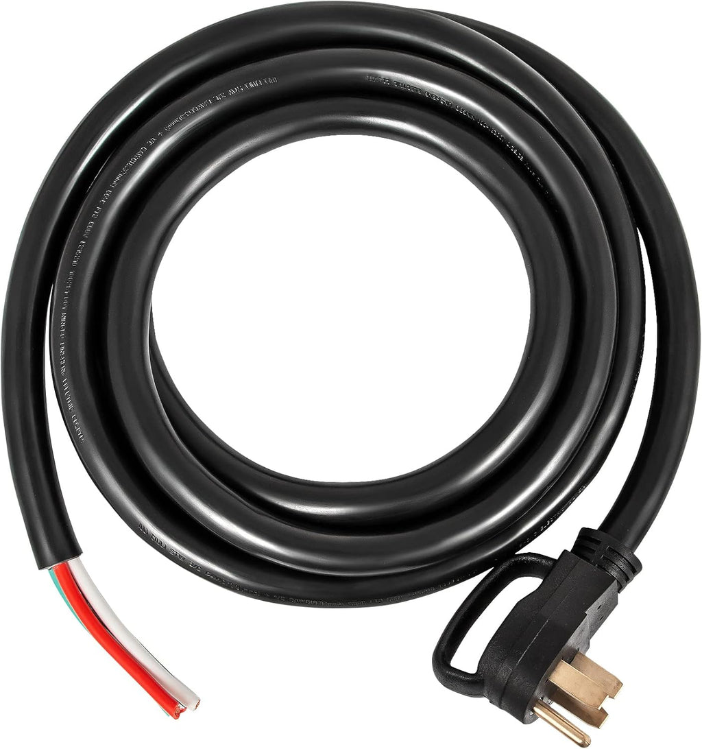 Vevor 30Ft 50Amp Generator Extension Cord 6 Gauge STW N14-50P to Bare Wire Q200
