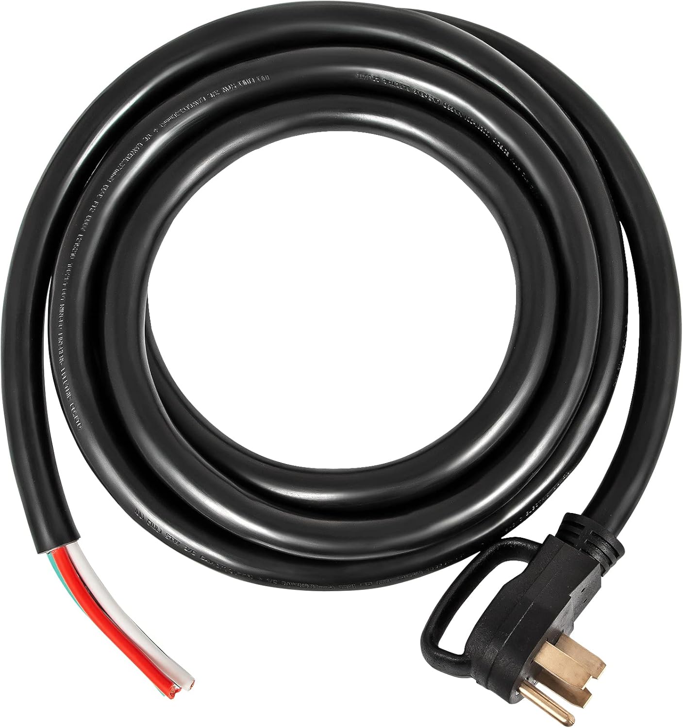 Vevor 30Ft 50Amp Generator Extension Cord 6 Gauge STW N14-50P to Bare Wire Q200