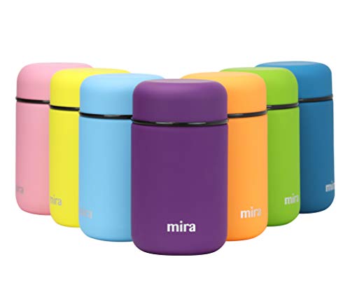 MIRA Insulated Food Jar Thermos 13.5 oz, Pink P7143