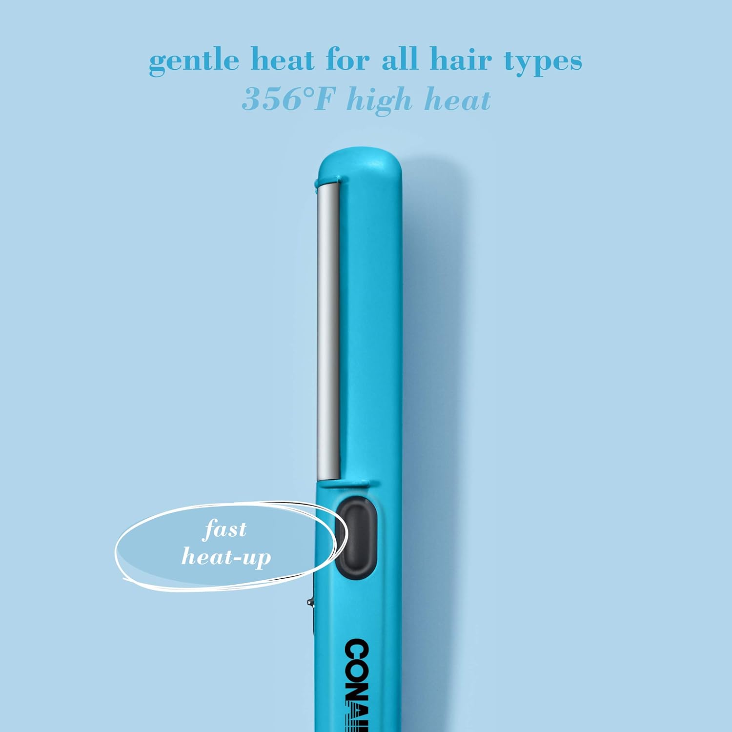 Conair Mini Dual Deluxe Styler for Curls, Waves & Straightening L148