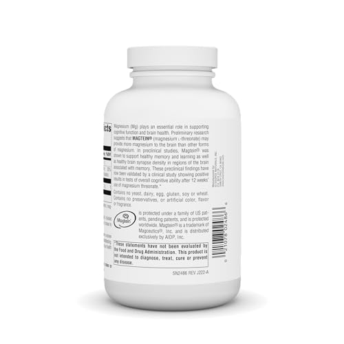 Source Naturals Magtein Magnesium L-Threonate 667mg, 90 Capsules Z863