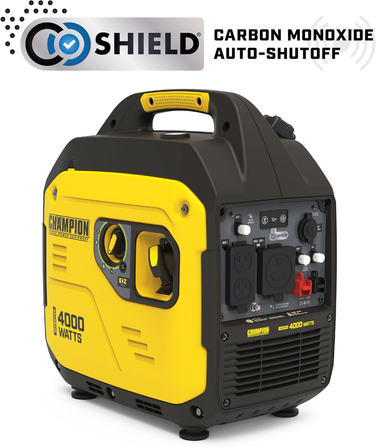 Champion Power Equipment 4000-Watt Portable Inverter Generator with CO Shield W8746