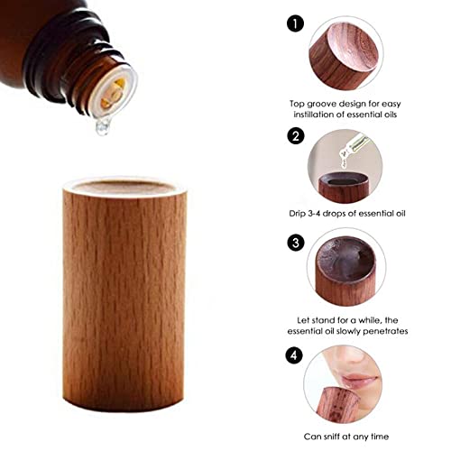 Cherry Wood Essential Oil Diffuser for Home Office Bedroom Car W1707